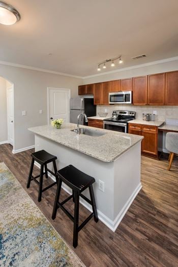 Island kitchen